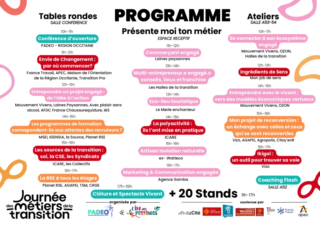 Programme JMT PADEO